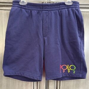 Polo by Ralph Lauren Men's Navy Athletic Shorts
